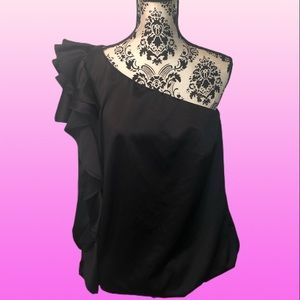 Lane Bryant Asymmetrical Blouse